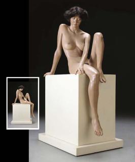 John Deandrea - Seated Brunette