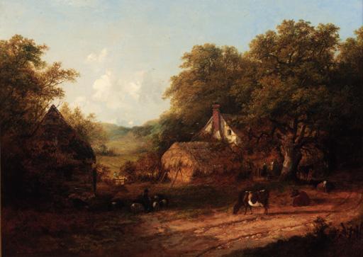 John Dearman - A view of Albury, Surrey