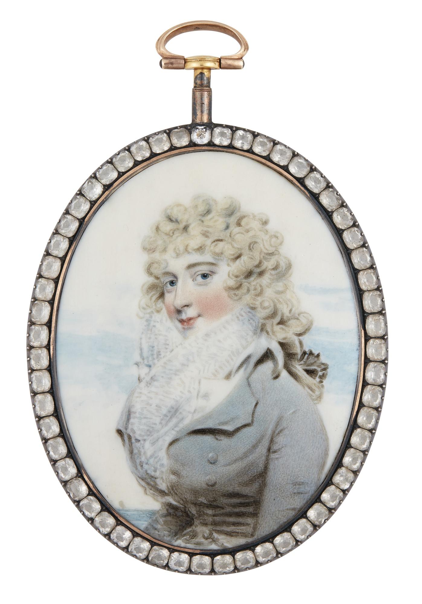 John Downman, A.R.A. - Portrait Of Sarah Hussey Delaval, Countess Of Tyrconnell (1763-1800), Circa 1792