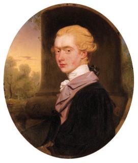 John Downman - Portrait of George John Spencer, Viscount Althorp