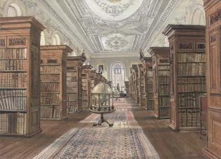 John Doyle, P.R.W.S. - Queen\'s College, Library