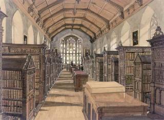 John Doyle, P.R.W.S. - St. John\'s College, Old Library