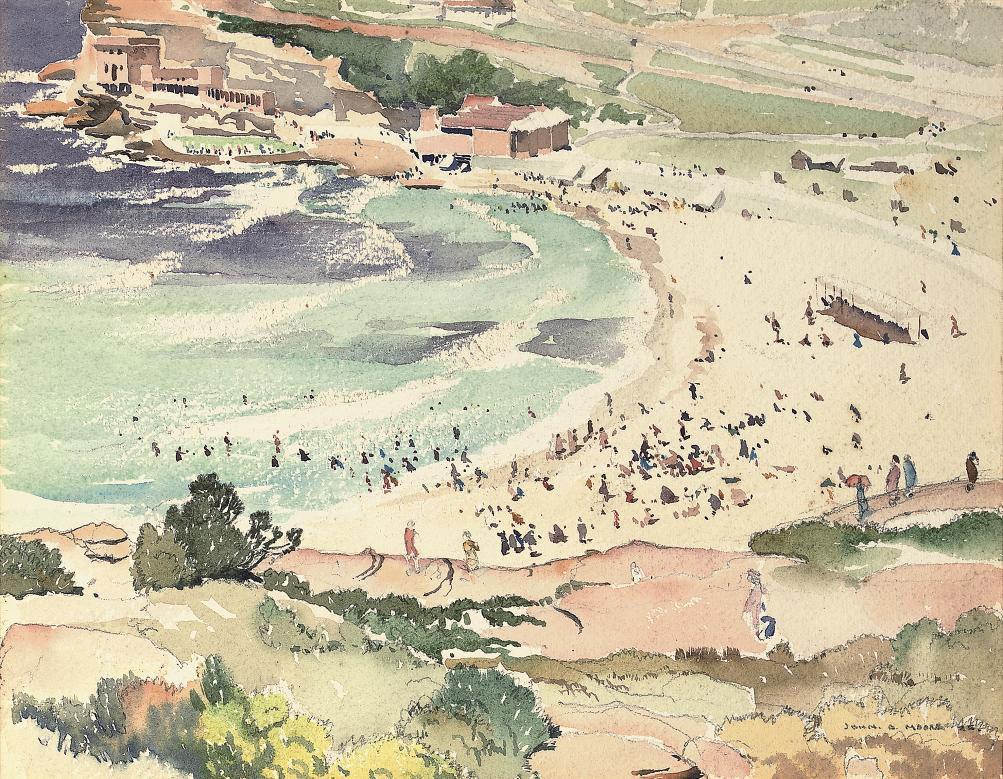 John Drummond MacPherson Moore - Bronte beach, Sydney