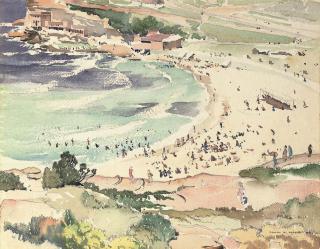 John Drummond MacPherson Moore - Bronte beach, Sydney