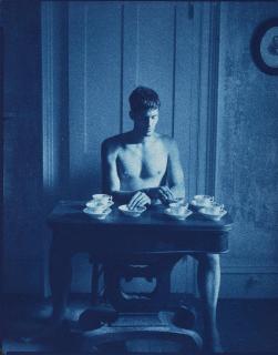 John Dugdale - Self-portrait with teacups