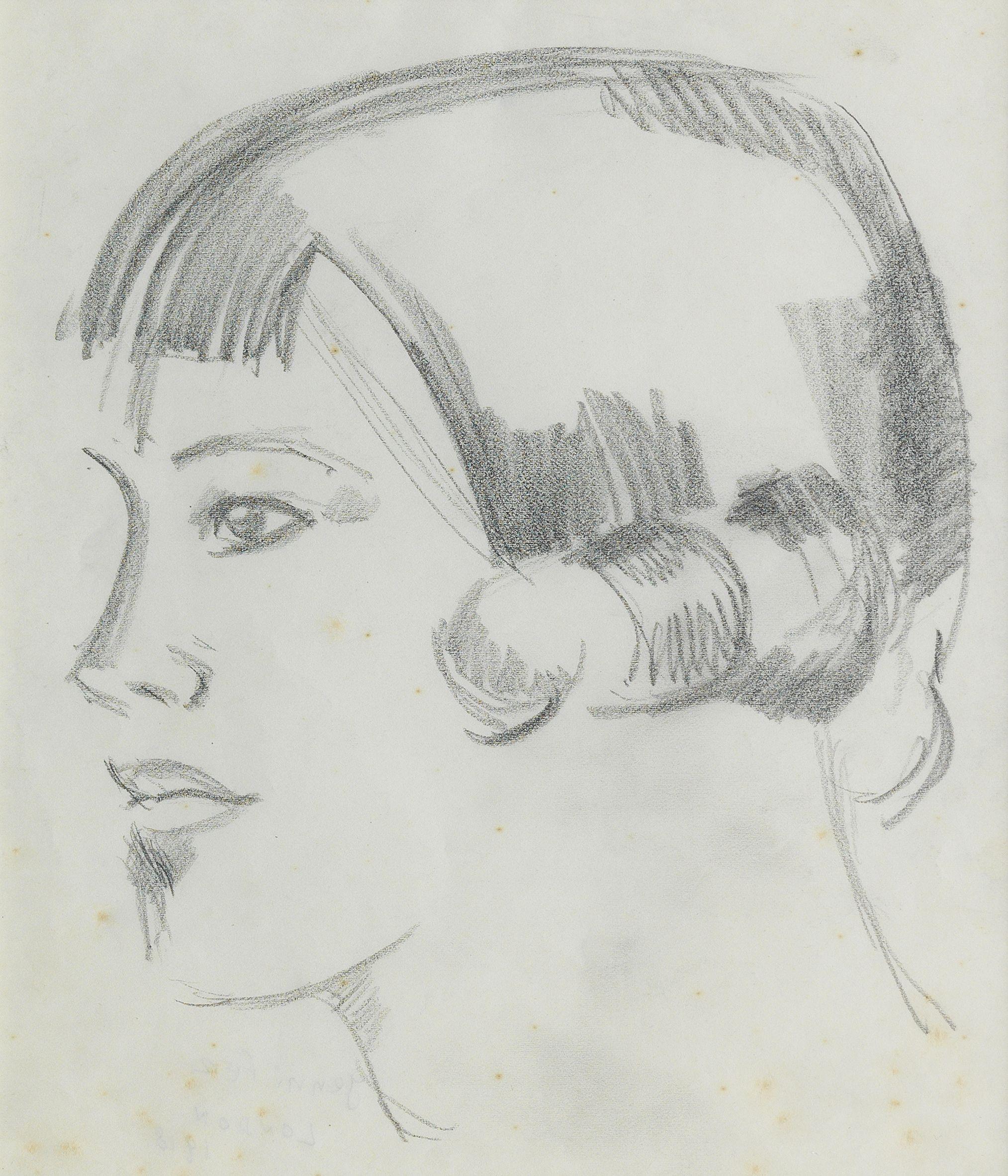 John Duncan Fergusson RBA - Jennifer, London, c. 1918