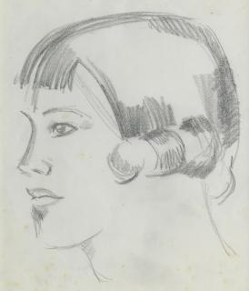 John Duncan Fergusson RBA - Jennifer, London, c. 1918