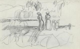 John Duncan Fergusson RBA - Le Touquet Paris-Plage, c. 1907