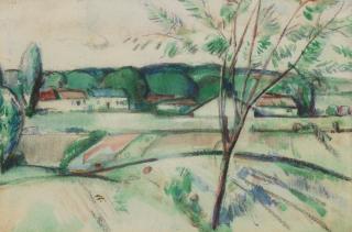 John Duncan Fergusson RBA - \'The Hill\'