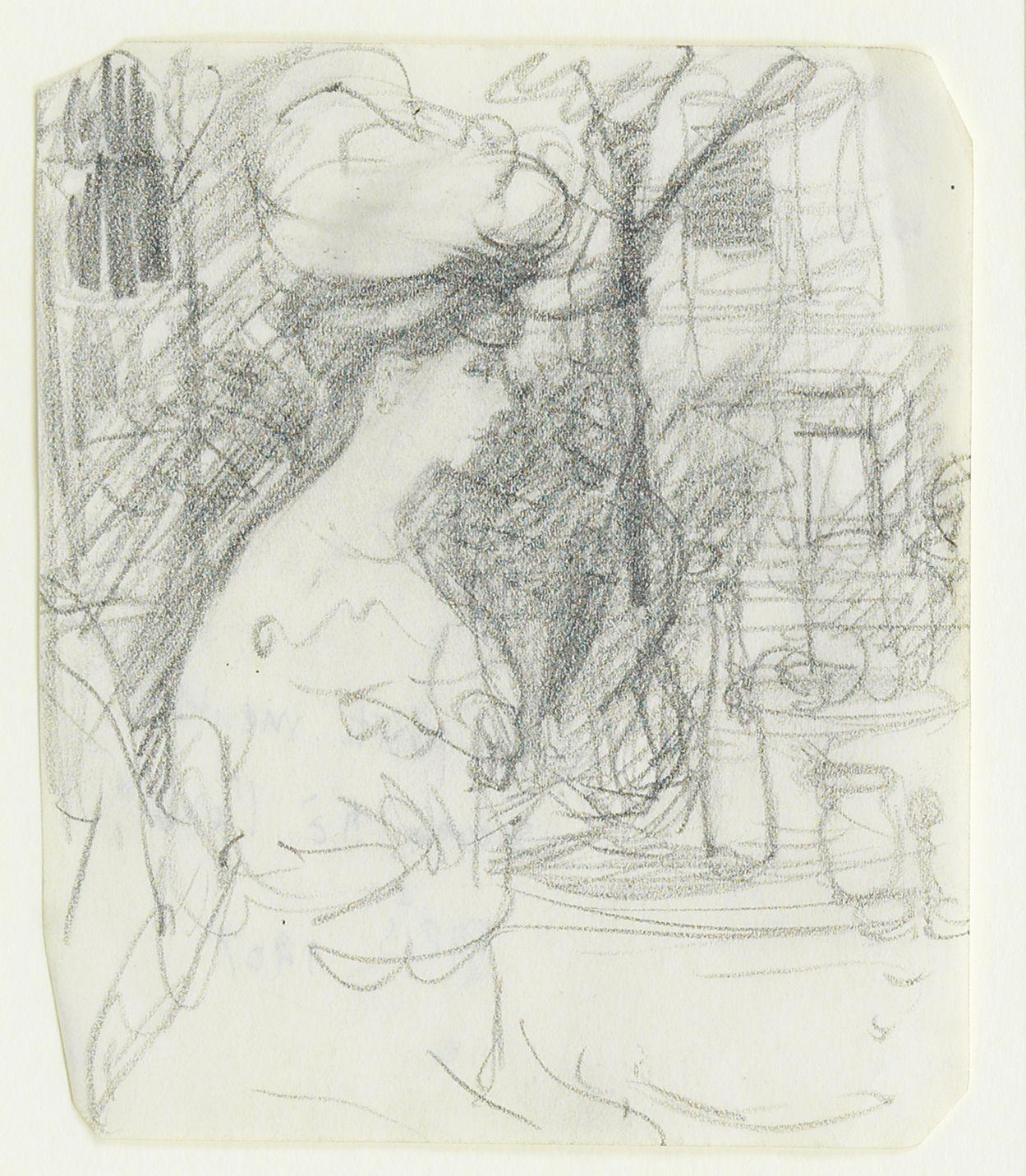 John Duncan Fergusson RBA - Une Petite Menthe Sucree a L\'eau, Paris, 1907