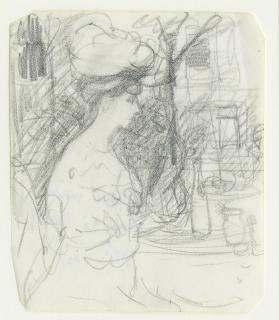 John Duncan Fergusson RBA - Une Petite Menthe Sucree a L\'eau, Paris, 1907