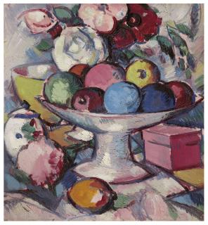 John Duncan Fergusson - Fruit in Bowl