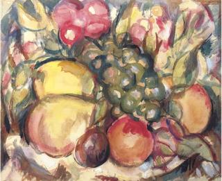John Duncan Fergusson - Still Life, Fruit