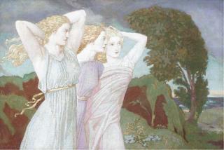 John Duncan, R.S.A., R.S.W. - Wind from the Sea