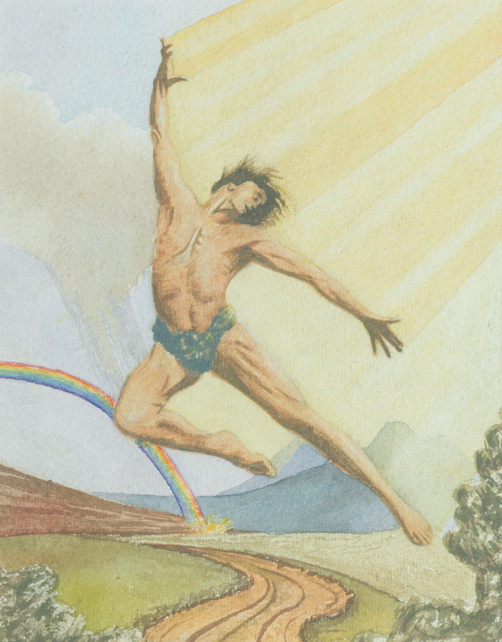 John Duncan RSA RSW - The Rainbow