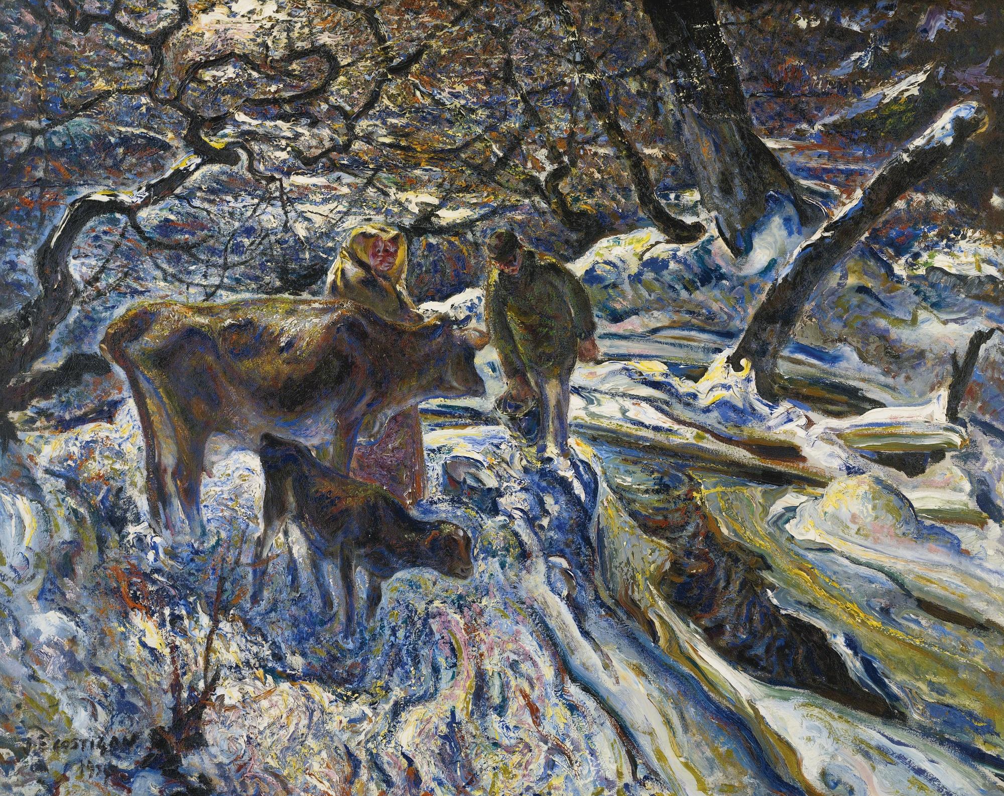 John E. Costigan - Winter Watering  