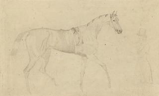 John E. Ferneley - A racehorse and groom