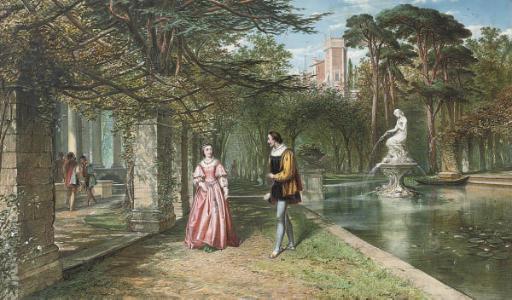 John Edmund Buckley - A chance meeting by the statue