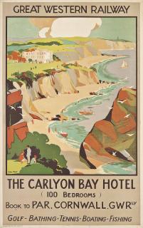 John Edmund Mace - THE CARLYON BAY HOTEL, PAR, CORNWALL