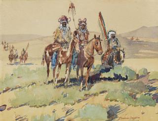 John Edward Borein - Scouting Party