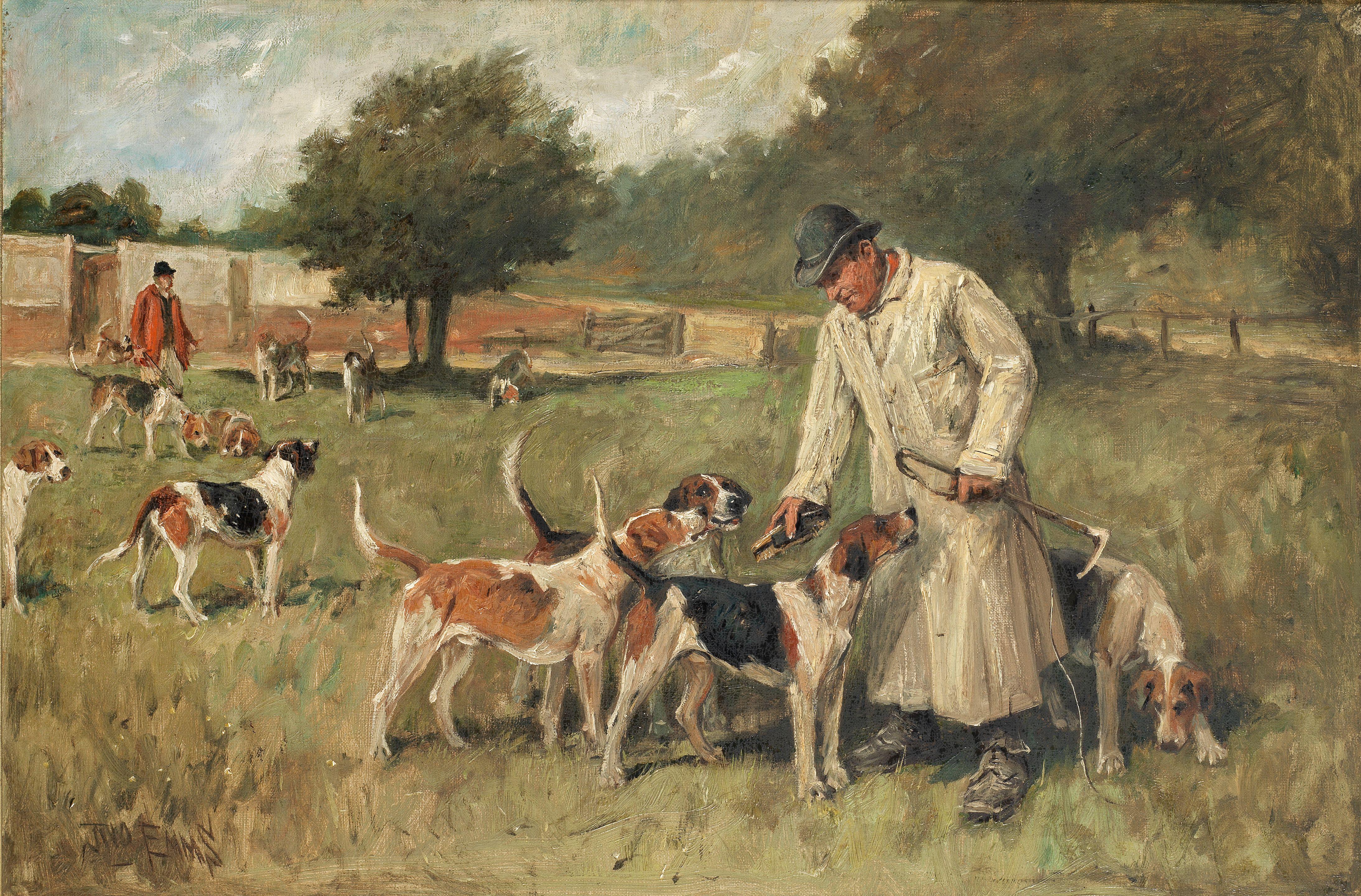 John Emms - Kennelman And Hounds