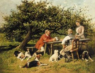 John Emms - The huntsman\'s rest