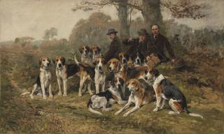 John Emms - The New Forest Buckhounds