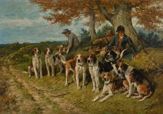 John Emms - The New Forest Buckhounds