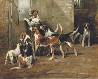 John Emms - Waiting for the hunt