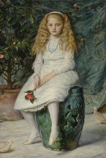 John Everett Millais - Nina, Daughter Of Frederick Lehmann, Esq.