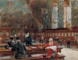 John Eyre, R.B.A. - The Great Hall, Royal Hospital, Chelsea