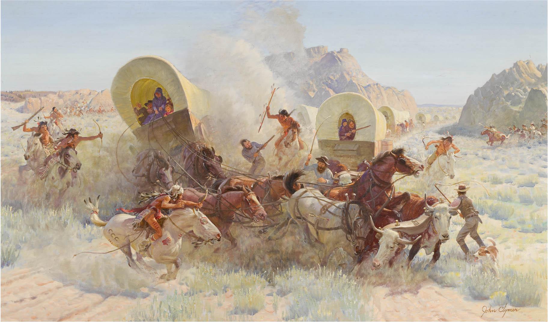 John F. Clymer - Attack