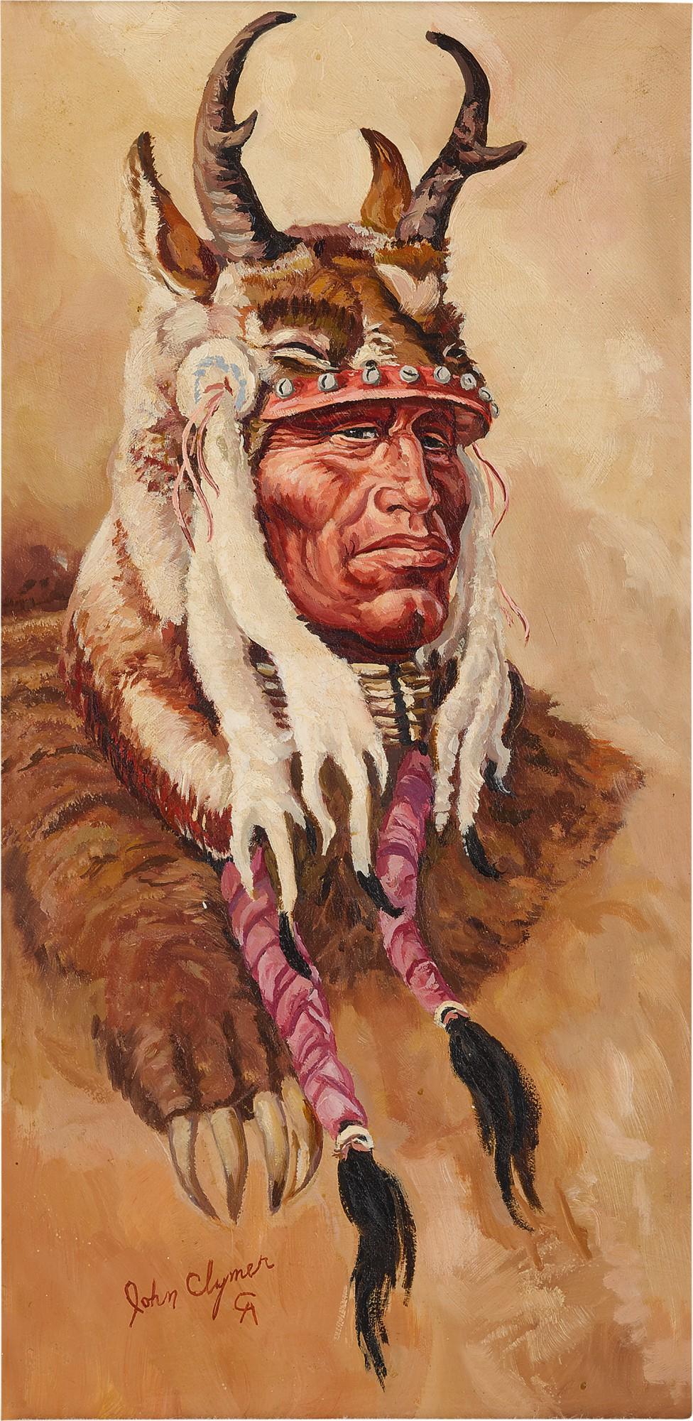 John F. Clymer - Horned Chief