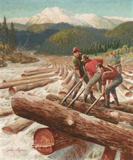 John F. Clymer - Loggers