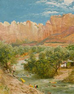 John F. Clymer - Zion Canyon, Utah