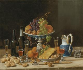 John F. Francis - A Wine Taster\'s Table