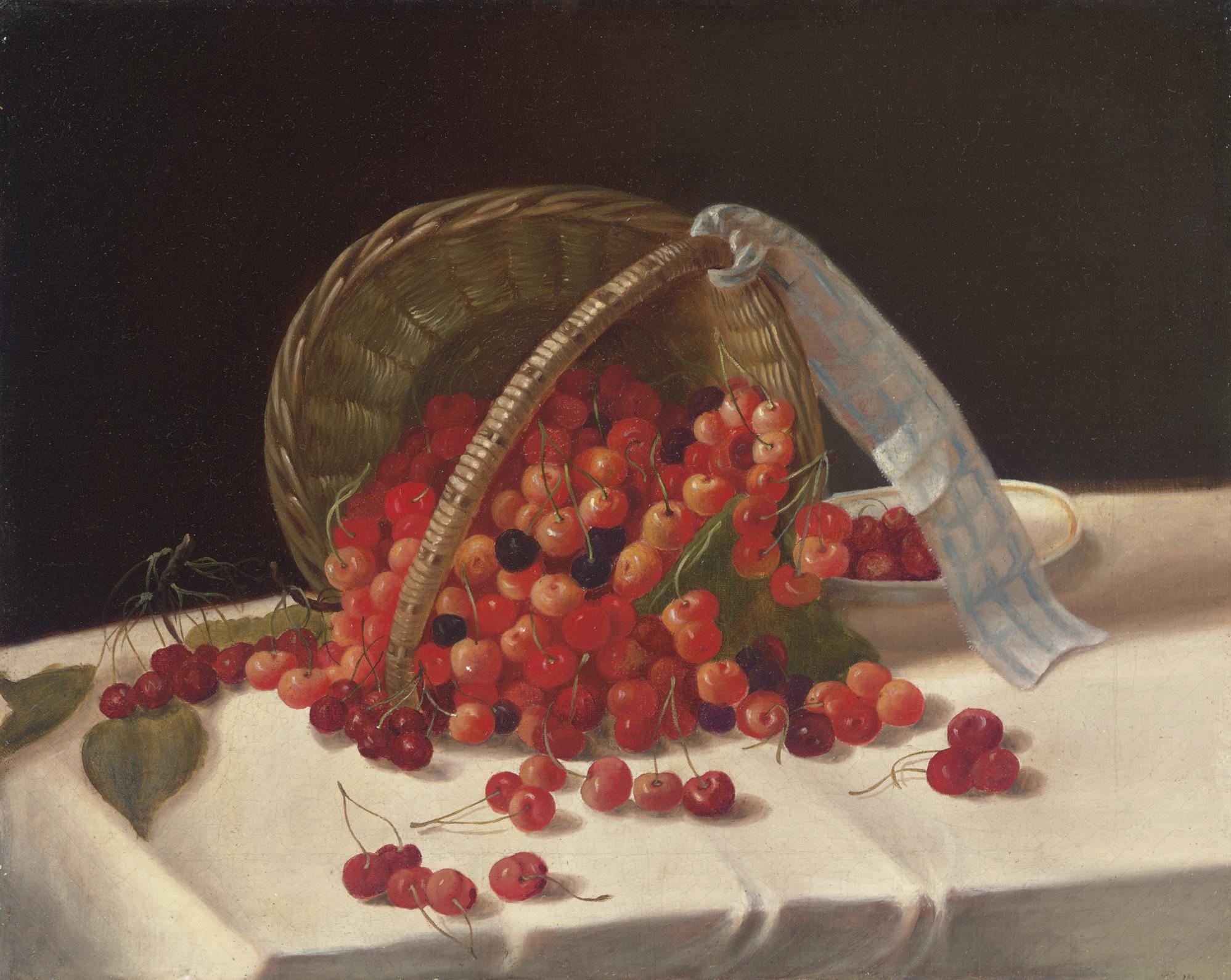 John F. Francis - Basket Of Cherries