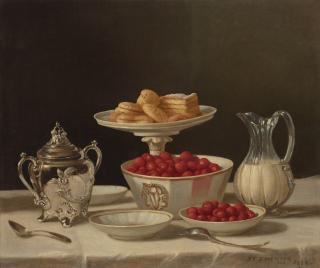 John F. Francis - Strawberries and Cream