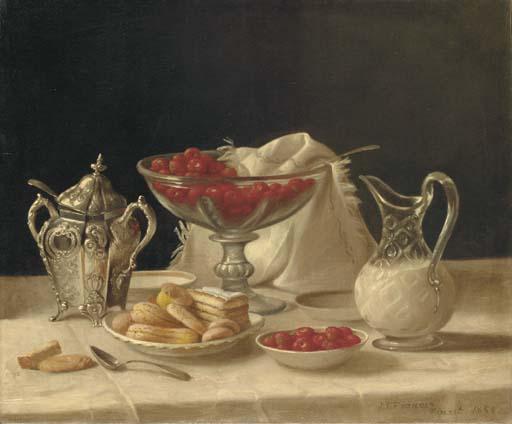 John F. Francis - Strawberries, Cakes and Cream