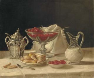 John F. Francis - Strawberries, Cakes and Cream