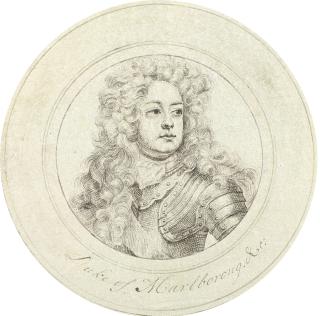 John Faber the Elder - Portrait of John Churchill, 1st Duke of Marlborough (1650-1722), bust- length