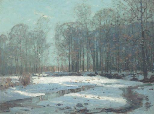 John Fabian Carlson - The Sawkill in Winter