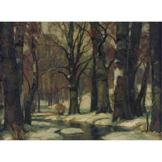 John Fabian Carlson - Through Sunny Glades