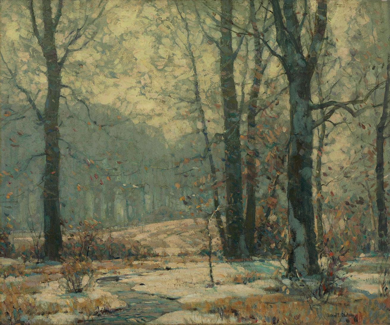 John Fabian Carlson - Winter Morning Mists