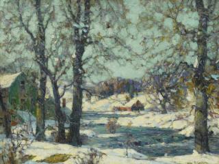 John Fabian Carlson - Winter, Woodstock