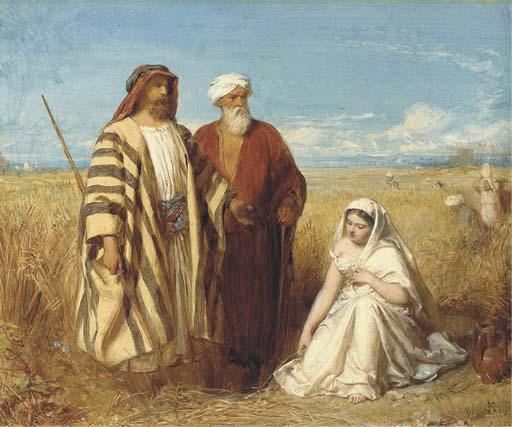 John Faed, R.S.A. - Boaz and Ruth