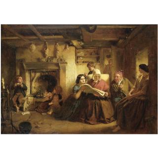 John Faed, R.S.A. - The Soldier\'S Return