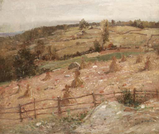 John Ferguson Weir - The Pumpkin Patch