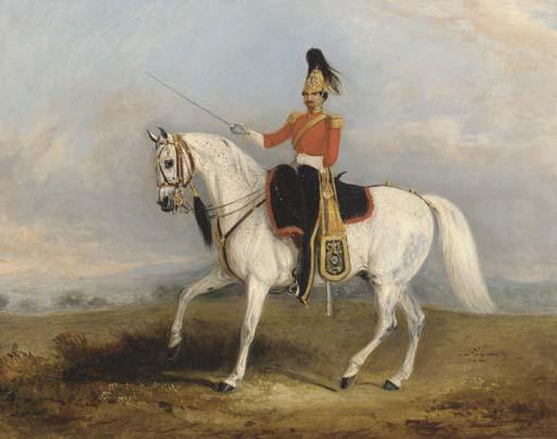 John Ferneley, Jnr. - An Officer of the Dragoon Guards