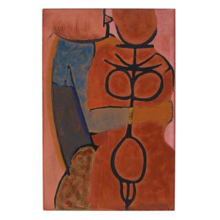 John Ferren - Embracing the Symbol, 1945